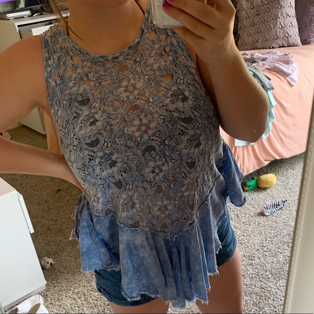 Blue top